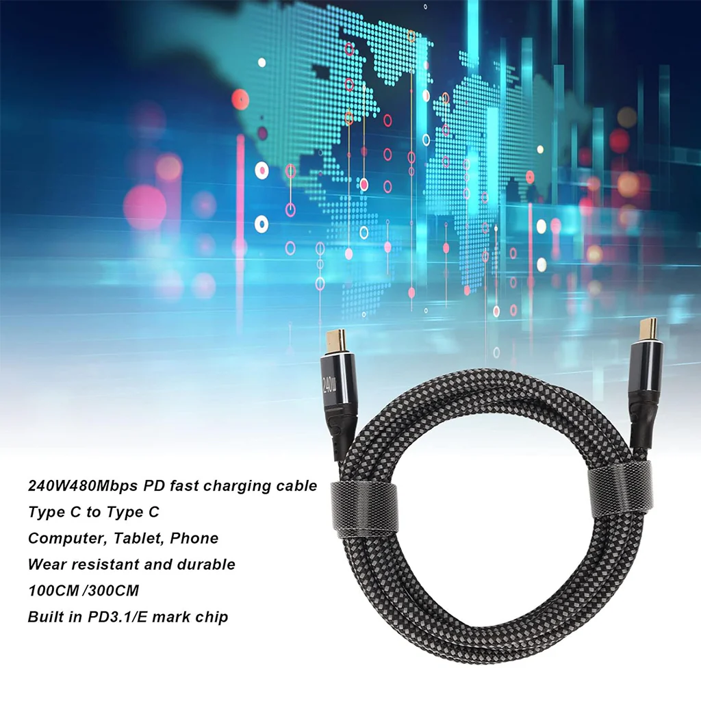 TECPHILE - CC8 Type C To Type C Cable - Image 10