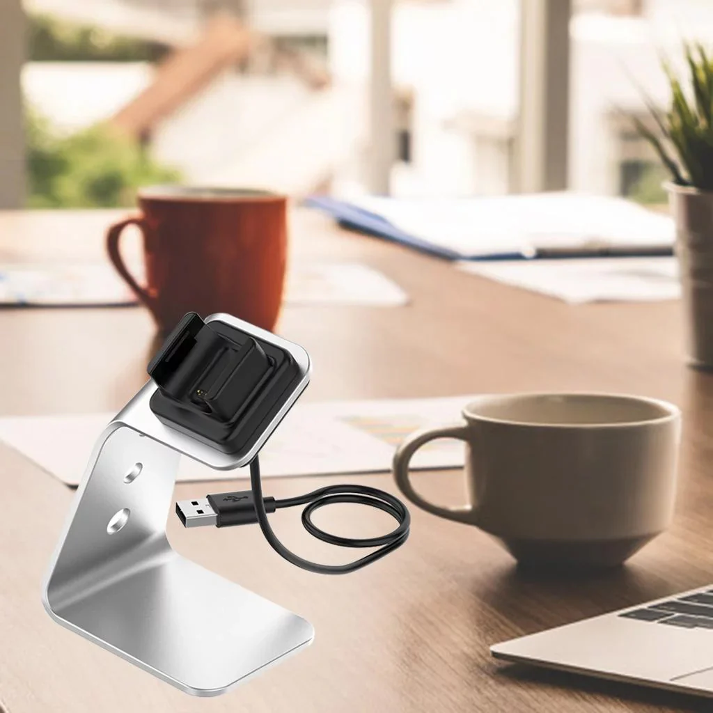 TECPHILE - USB Charging Dock Stand for Fitbit Charge 3 /Charge 4 - Image 8