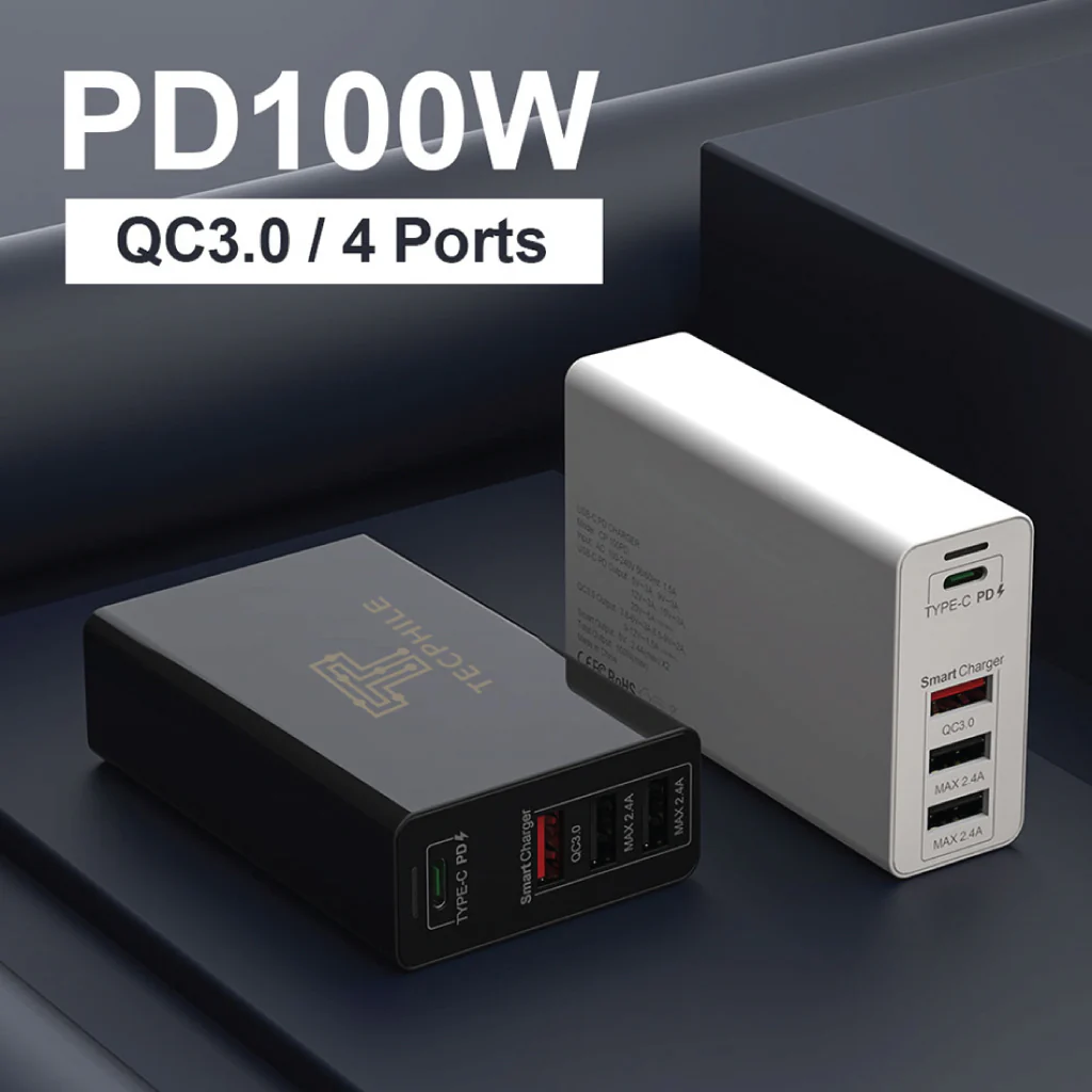 TECPHILE - CP-100PD 100W GaN Charger - Image 20