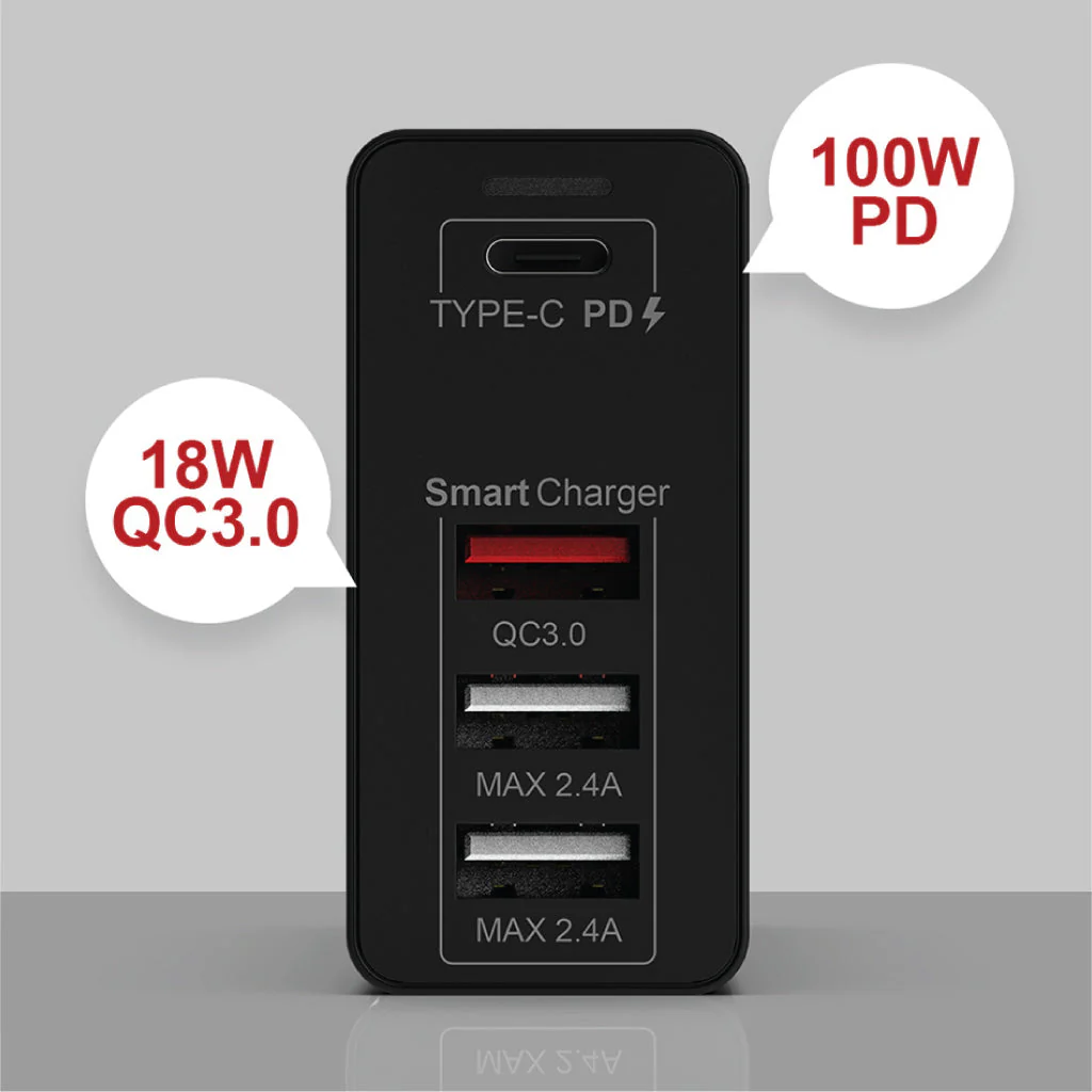 TECPHILE - CP-100PD 100W GaN Charger - Image 3