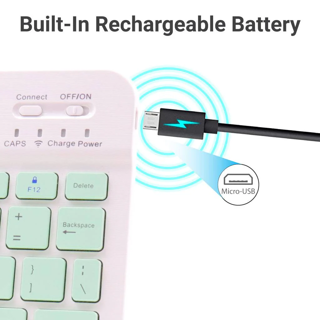 TECPHILE - CS030 Wireless Keyboard - Image 3