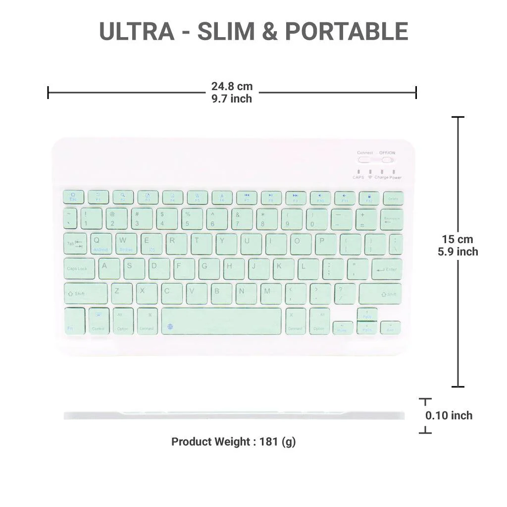 TECPHILE - CS030 Wireless Keyboard - Image 5