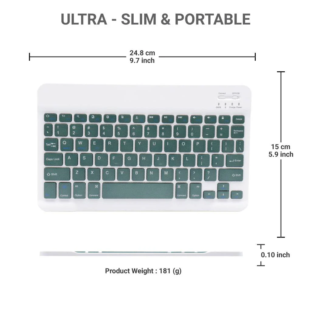 TECPHILE - CS030 Wireless Keyboard - Image 8