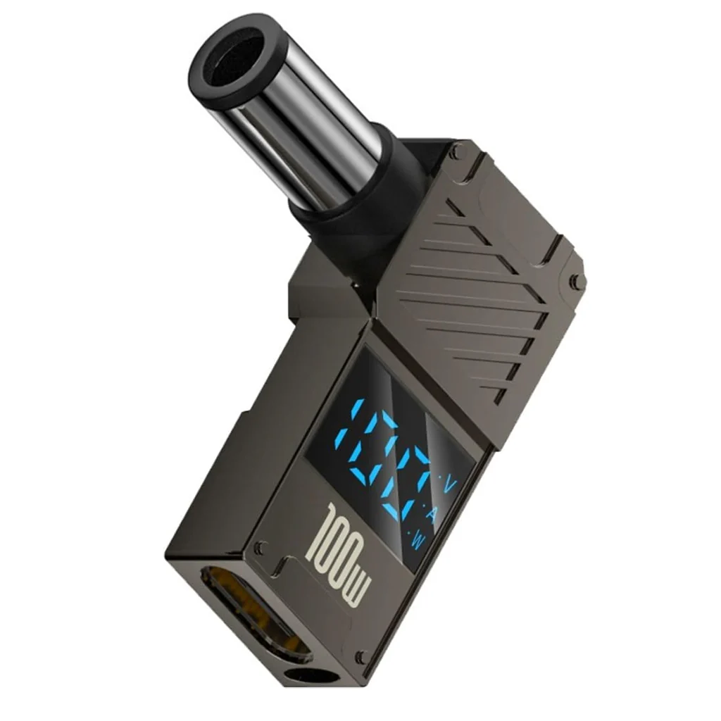 TECPHILE- DC to Type-C Adapter with Digital Display - Image 8