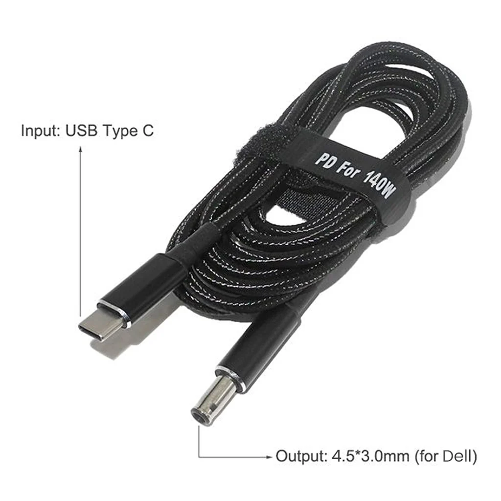 TECPHILE 100W PD Fast Charging Cable for DELL Laptop - Image 4