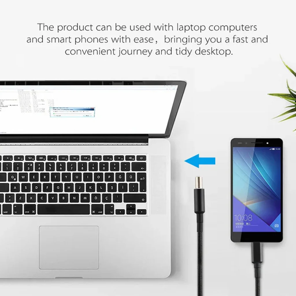 TECPHILE 100W PD Fast Charging Cable for DELL Laptop - Image 9