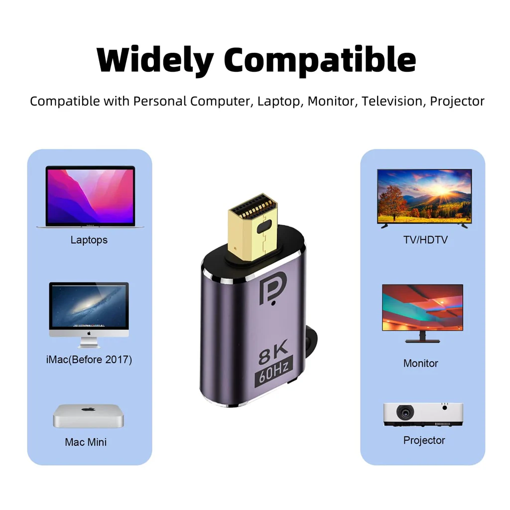 TECPHILE - DisplayPort Adapter 8K@60Hz - Image 12