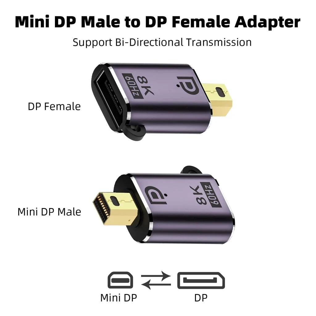 TECPHILE - DisplayPort Adapter 8K@60Hz - Image 5