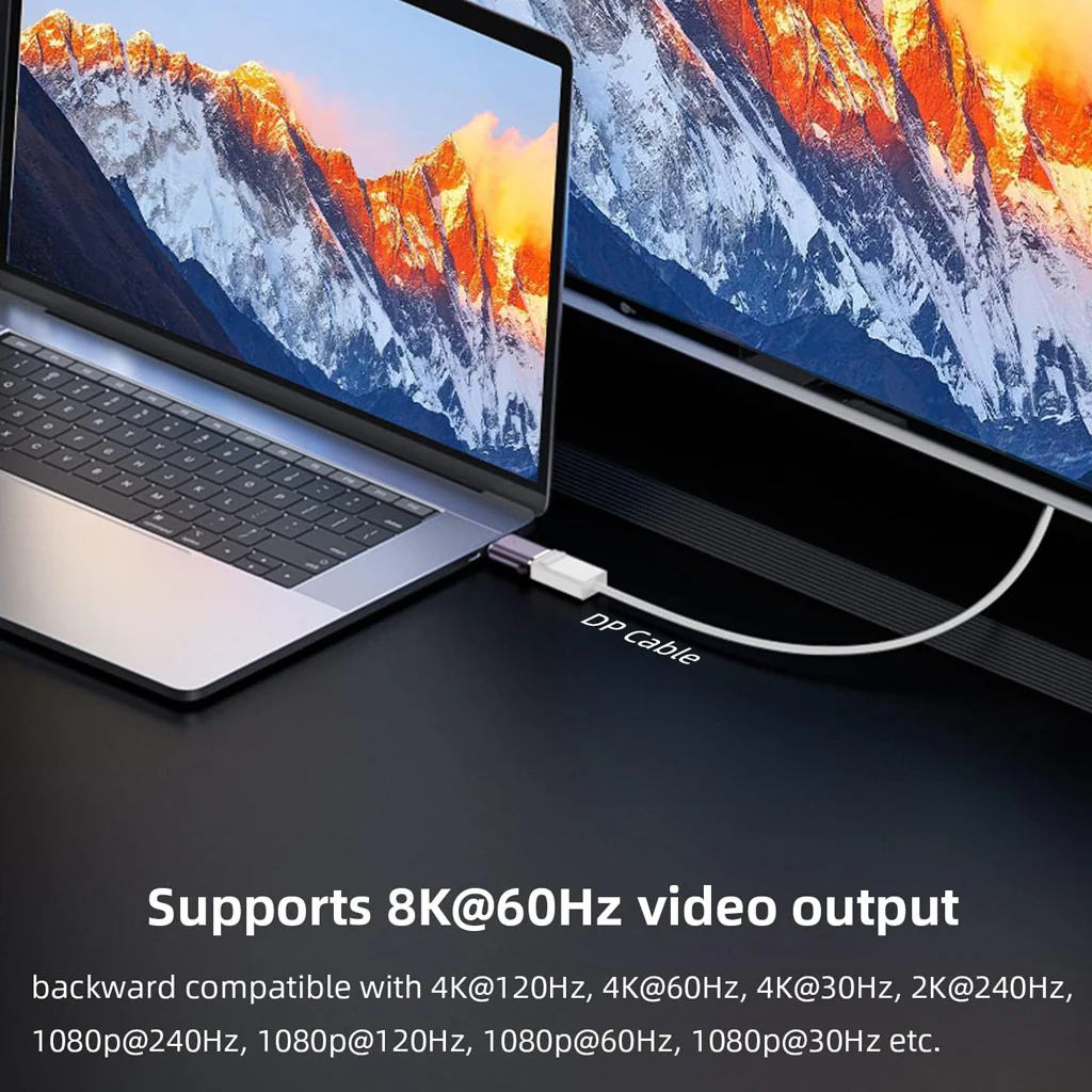 TECPHILE - DisplayPort Adapter 8K@60Hz - Image 7