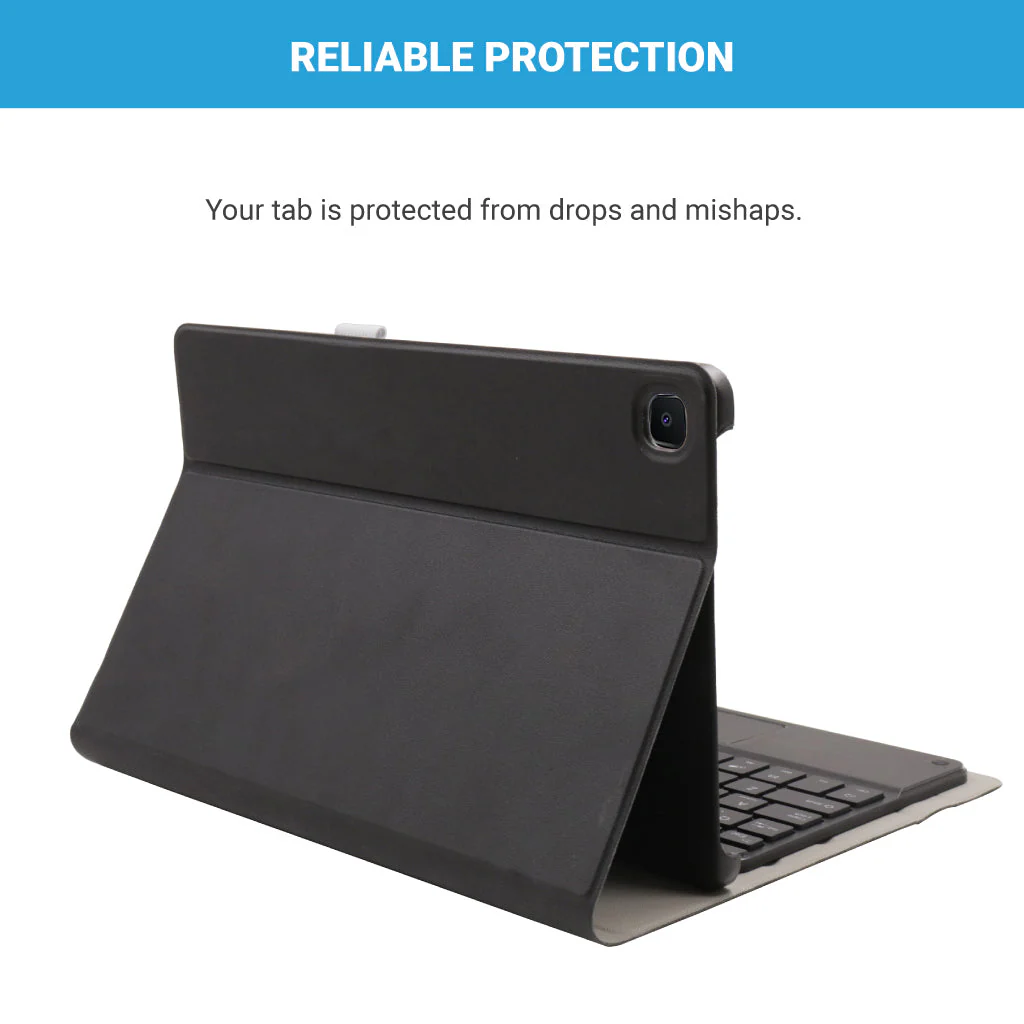 TECPHILE DY-P610T Wireless Keyboard Case for Samsung S6 Lite - Image 7