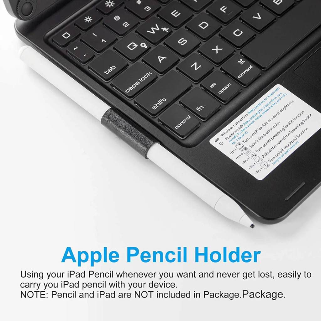 TECPHILE - F109ATS Keyboard Case for iPad - Image 6
