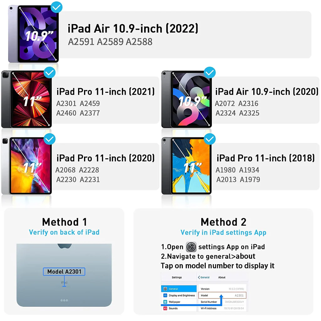 TECPHILE - F109ATS Keyboard Case for iPad - Image 9