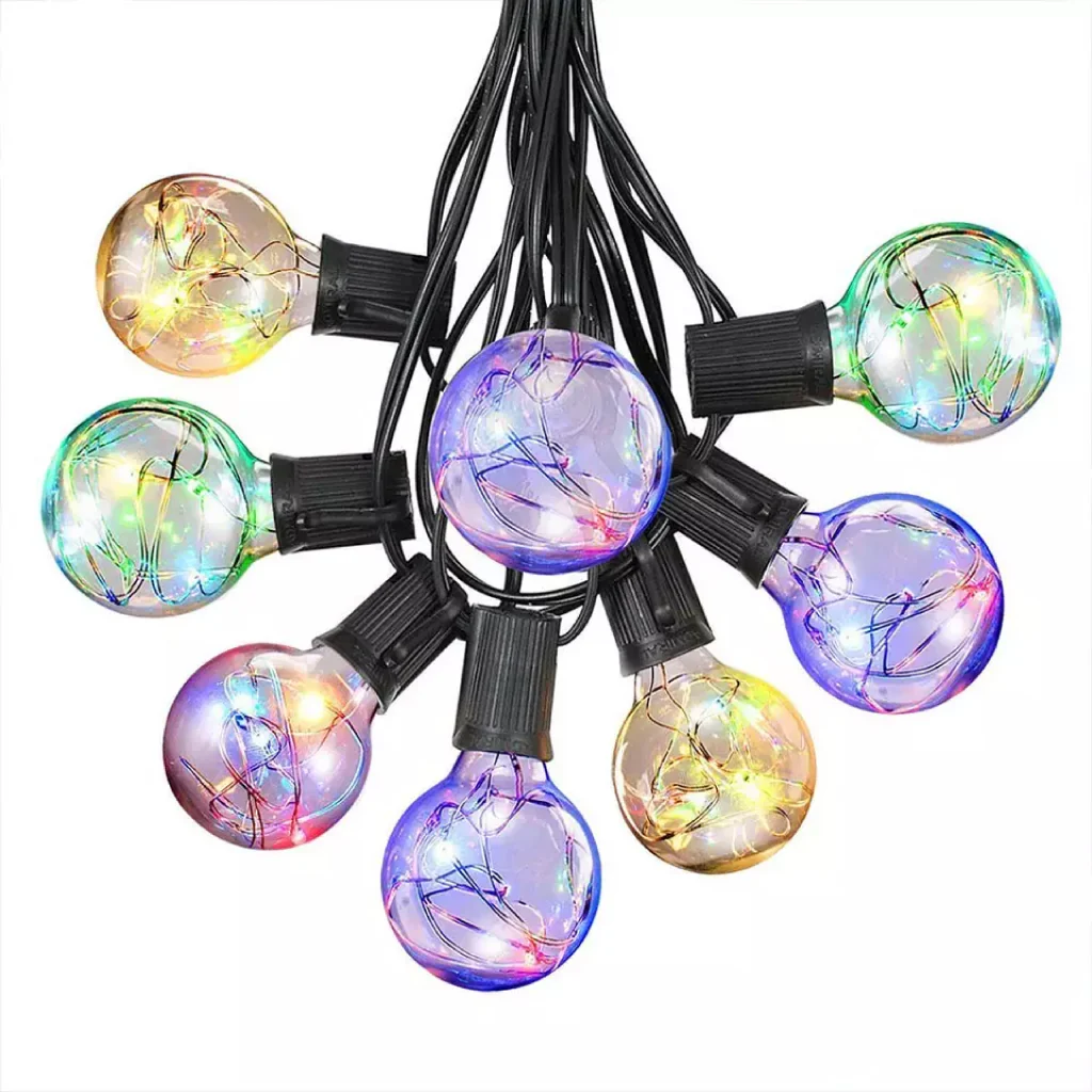 TECPHILE - G45-B RGBW LED String Light Bulbs - Image 4