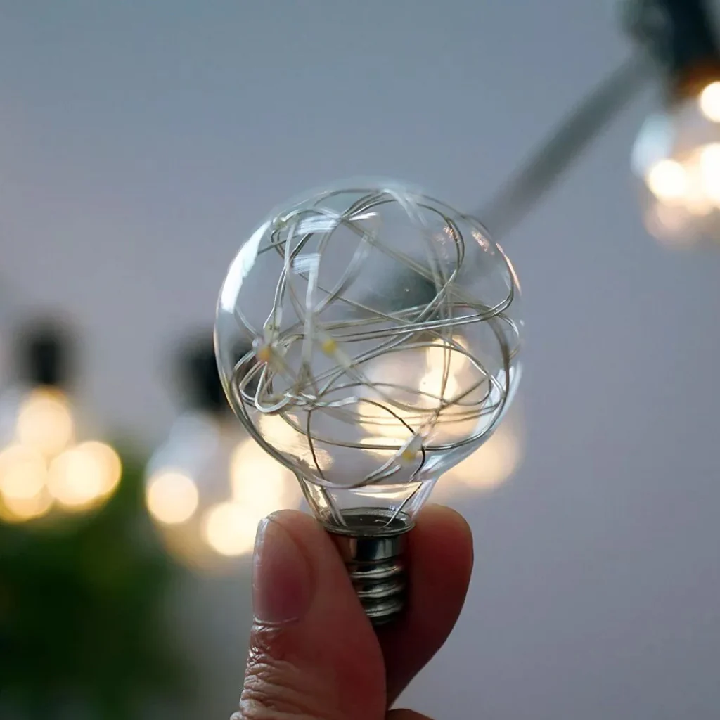 TECPHILE - G45-B RGBW LED String Light Bulbs - Image 6