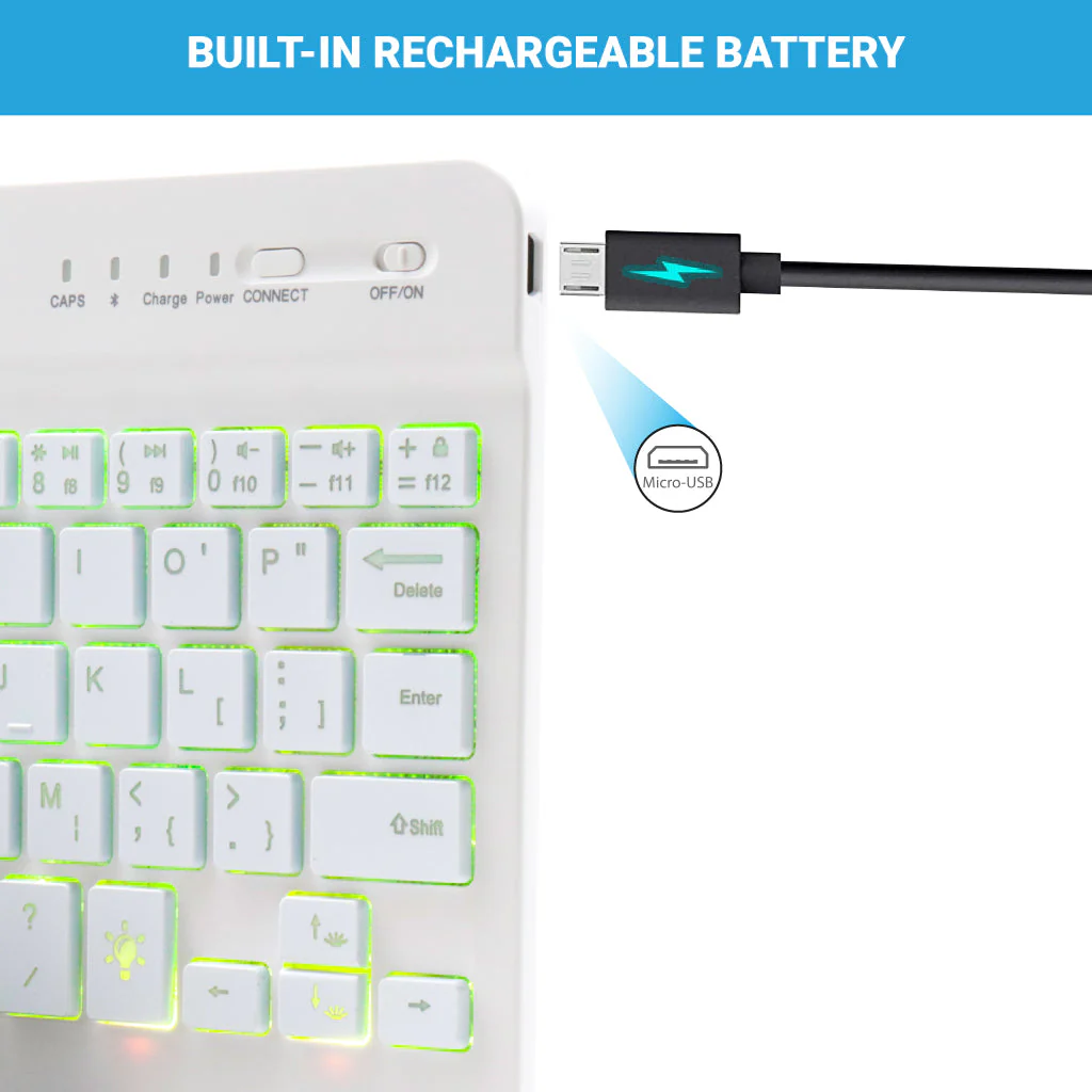 TECPHILE - HB028D Wireless Keyboard - Image 13