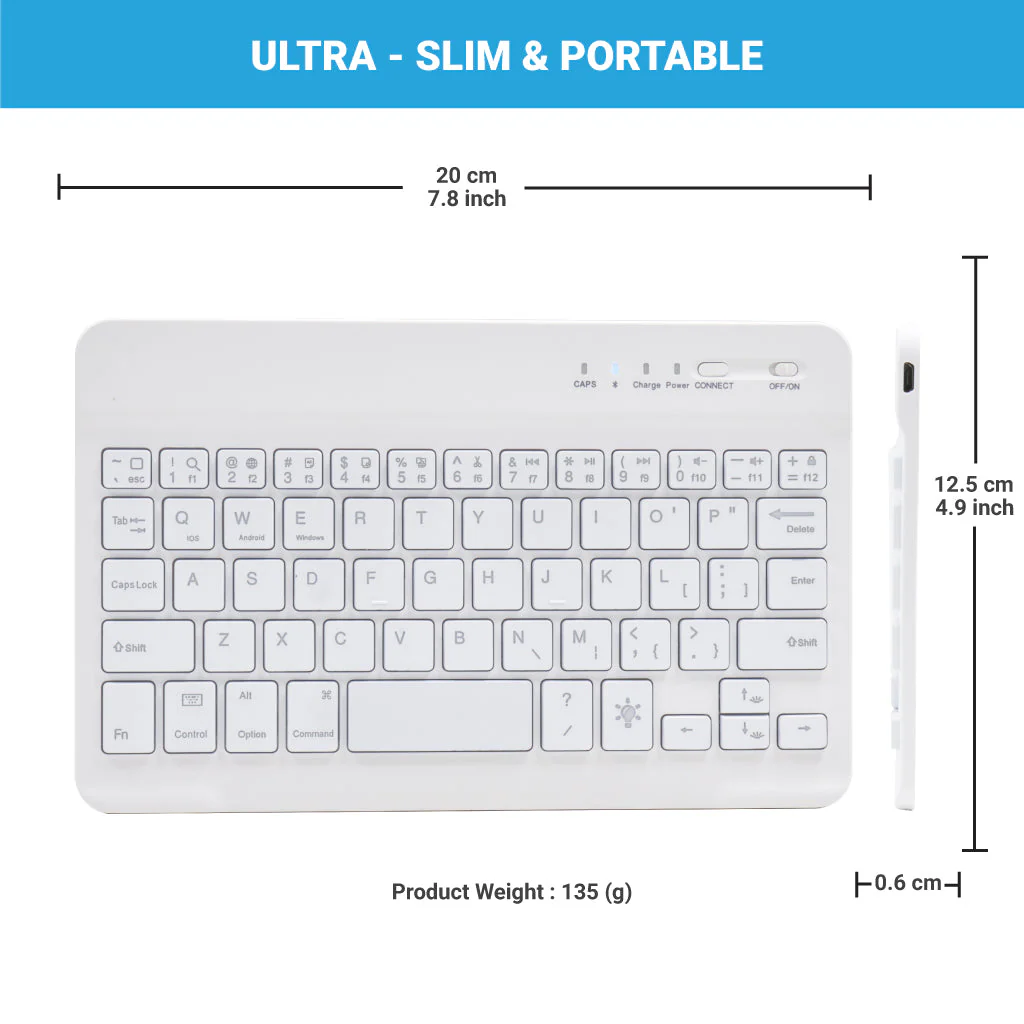 TECPHILE - HB028D Wireless Keyboard - Image 14