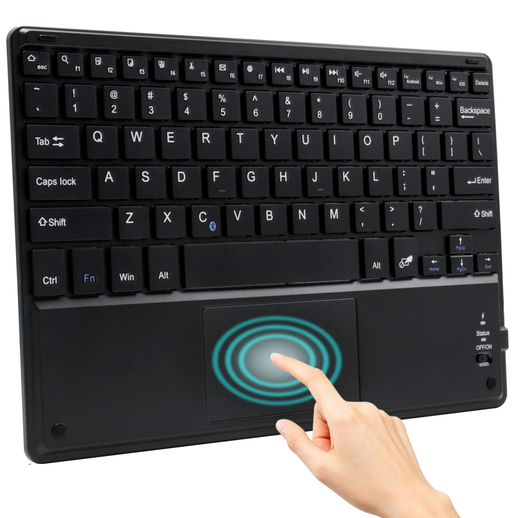 TECPHILE - HB092C Wireless Keyboard