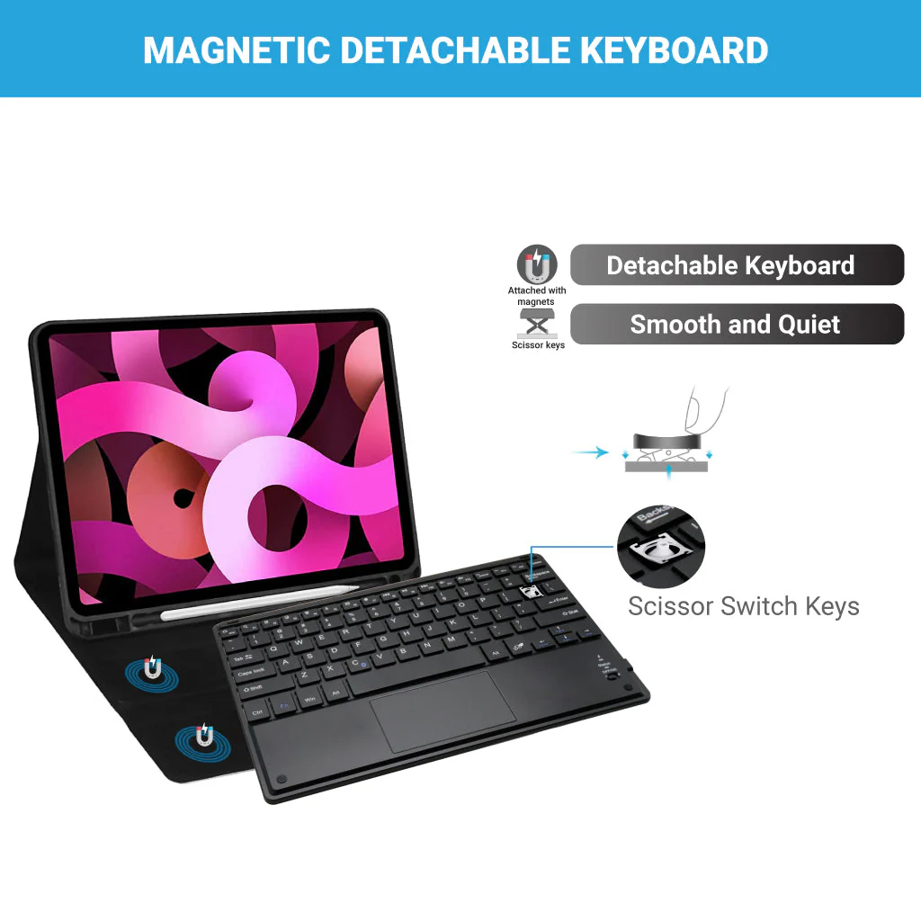 TECPHILE - HB092C Wireless Keyboard - Image 3