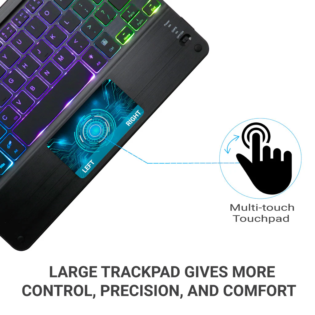 TECPHILE - HB119D Wireless Keyboard - Image 5