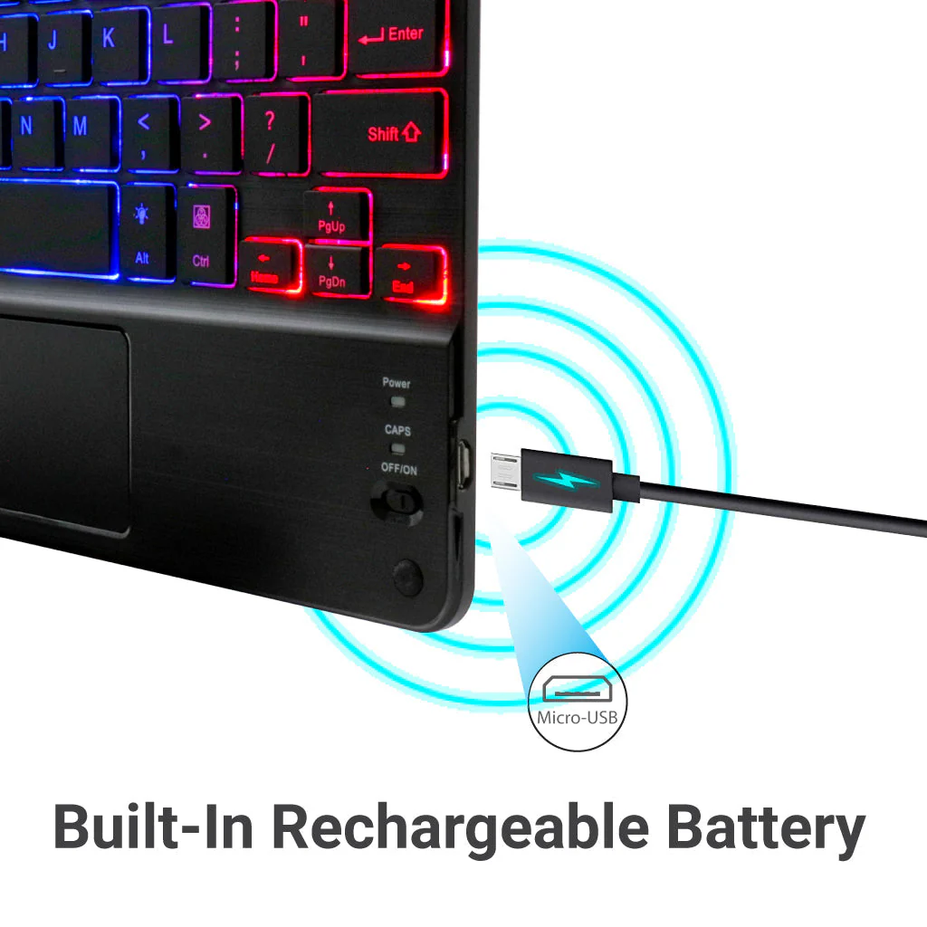 TECPHILE - HB119D Wireless Keyboard (Demo Unit) - Image 6