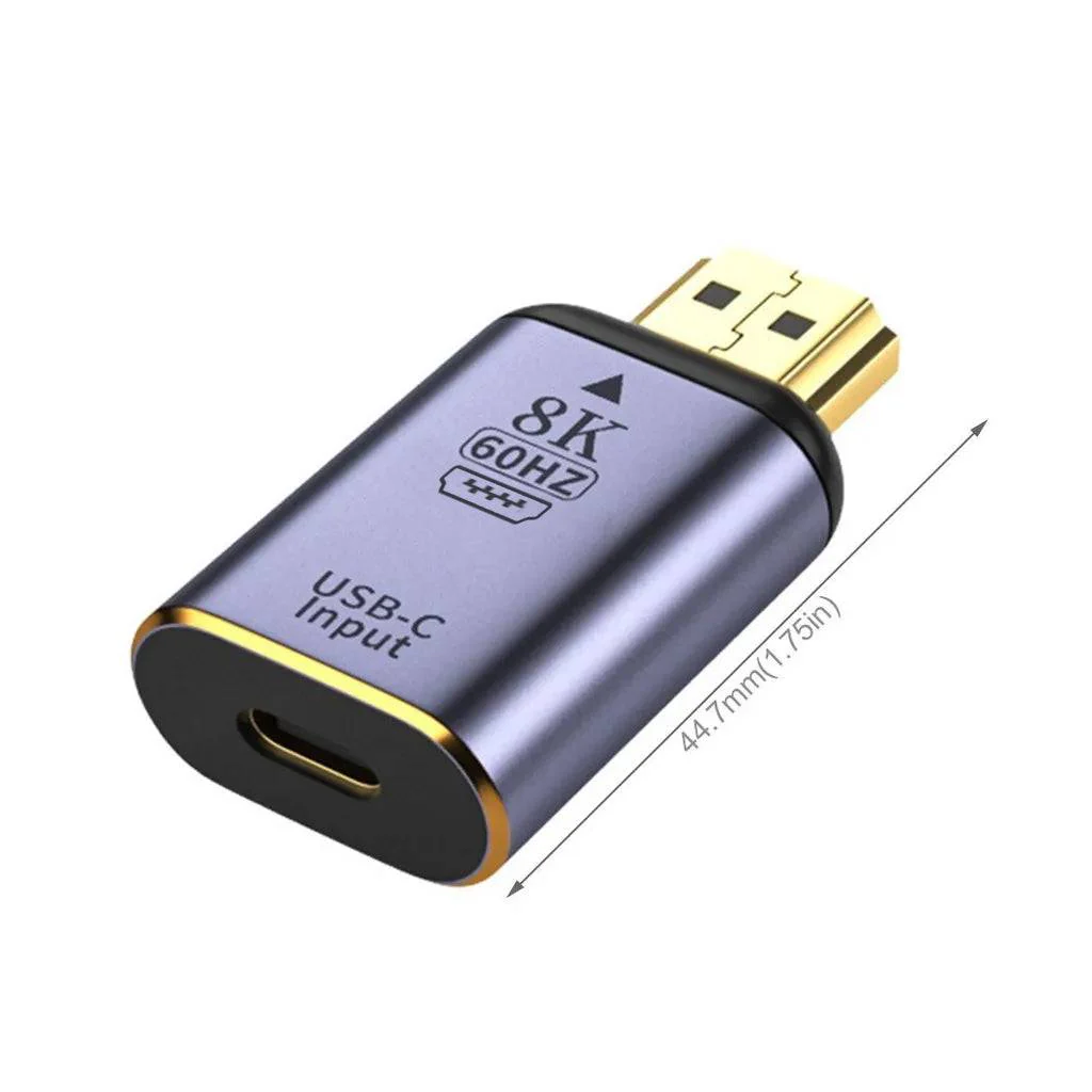 TECPHILE HDMI to Type-C Portable Converter Adapter - Image 8