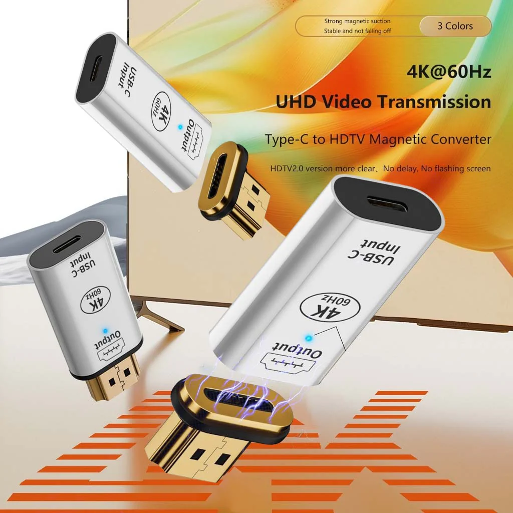 TECPHILE HDMI to Type-C Portable Converter Adapter - Image 4