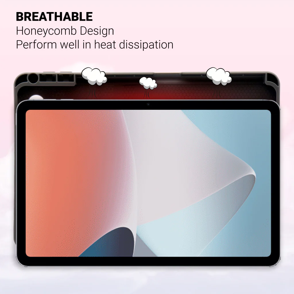 TECPHILE - HK-OP103T Wireless Keyboard Case for Oppo Pad Air - Image 4