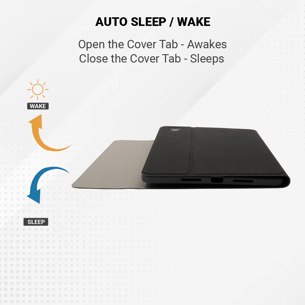 TECPHILE - HK-OP103T Wireless Keyboard Case for Oppo Pad Air - Image 7