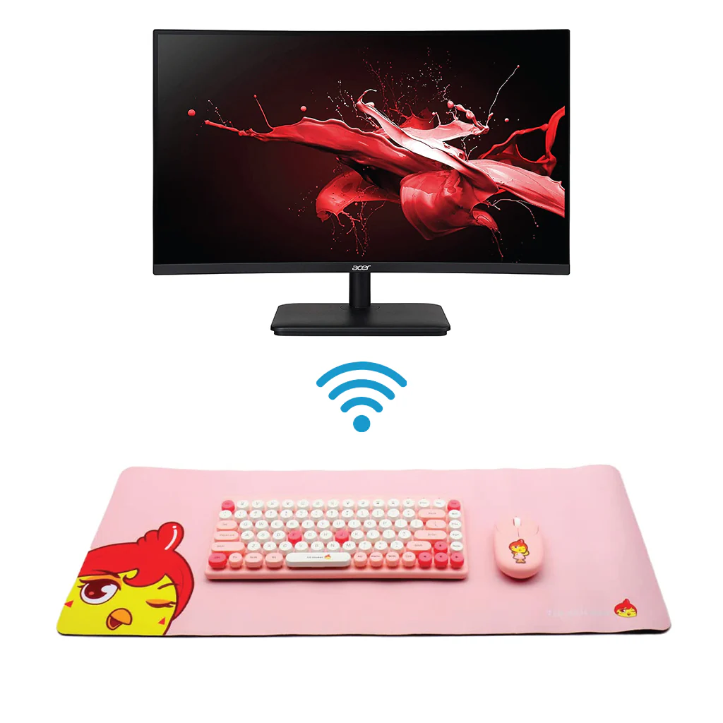 TECPHILE - J7 Wireless keyboard & Mouse Set - Image 2