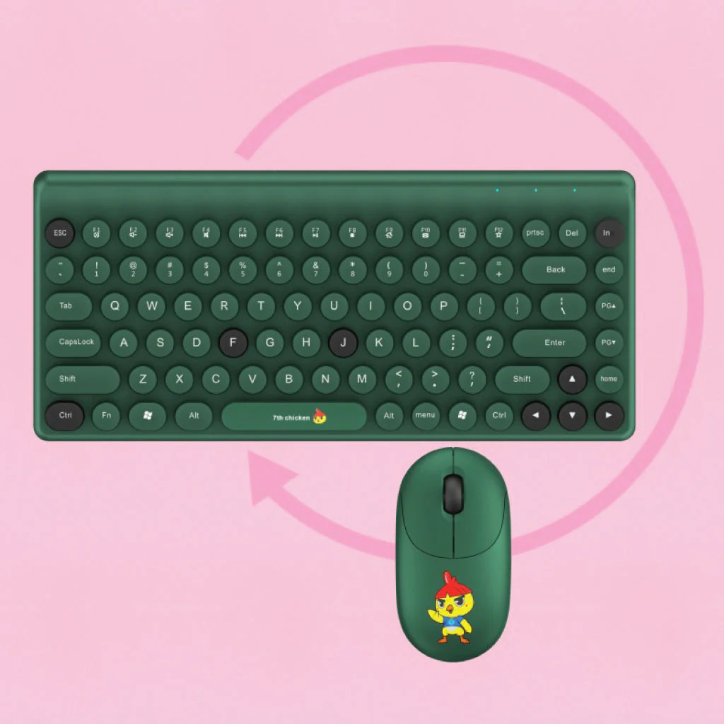 TECPHILE - J7 Wireless keyboard & Mouse Set - Image 39