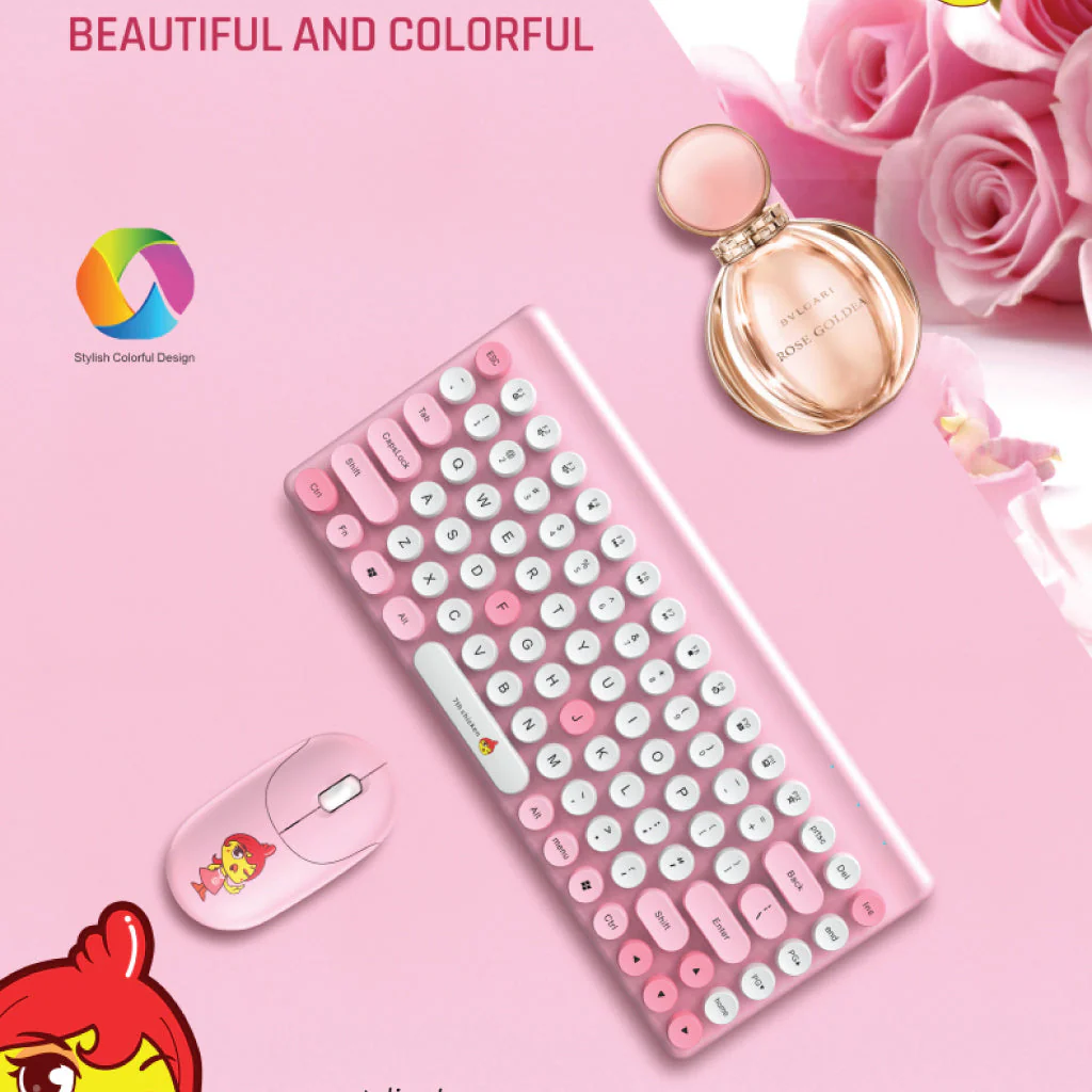 TECPHILE - J7 Wireless keyboard & Mouse Set - Image 8