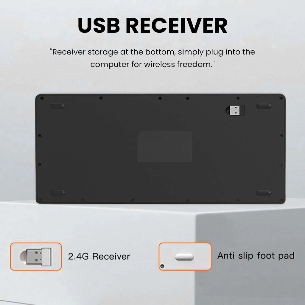 KB2858 - Multi-Device Wireless Keyboard and Mouse Combo - Image 11