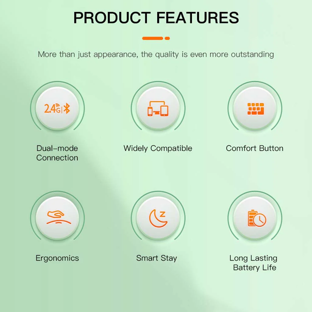 KB2858 - Multi-Device Wireless Keyboard and Mouse Combo - Image 22
