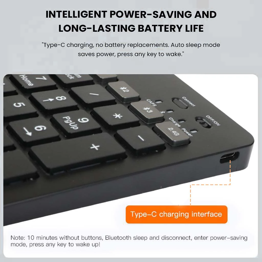 KB2858 - Multi-Device Wireless Keyboard and Mouse Combo - Image 5