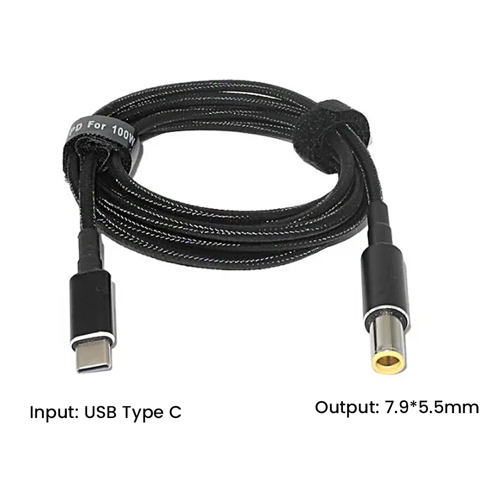 TECPHILE 100W PD Charging Nylon Cable for Lenovo Laptop - Image 12