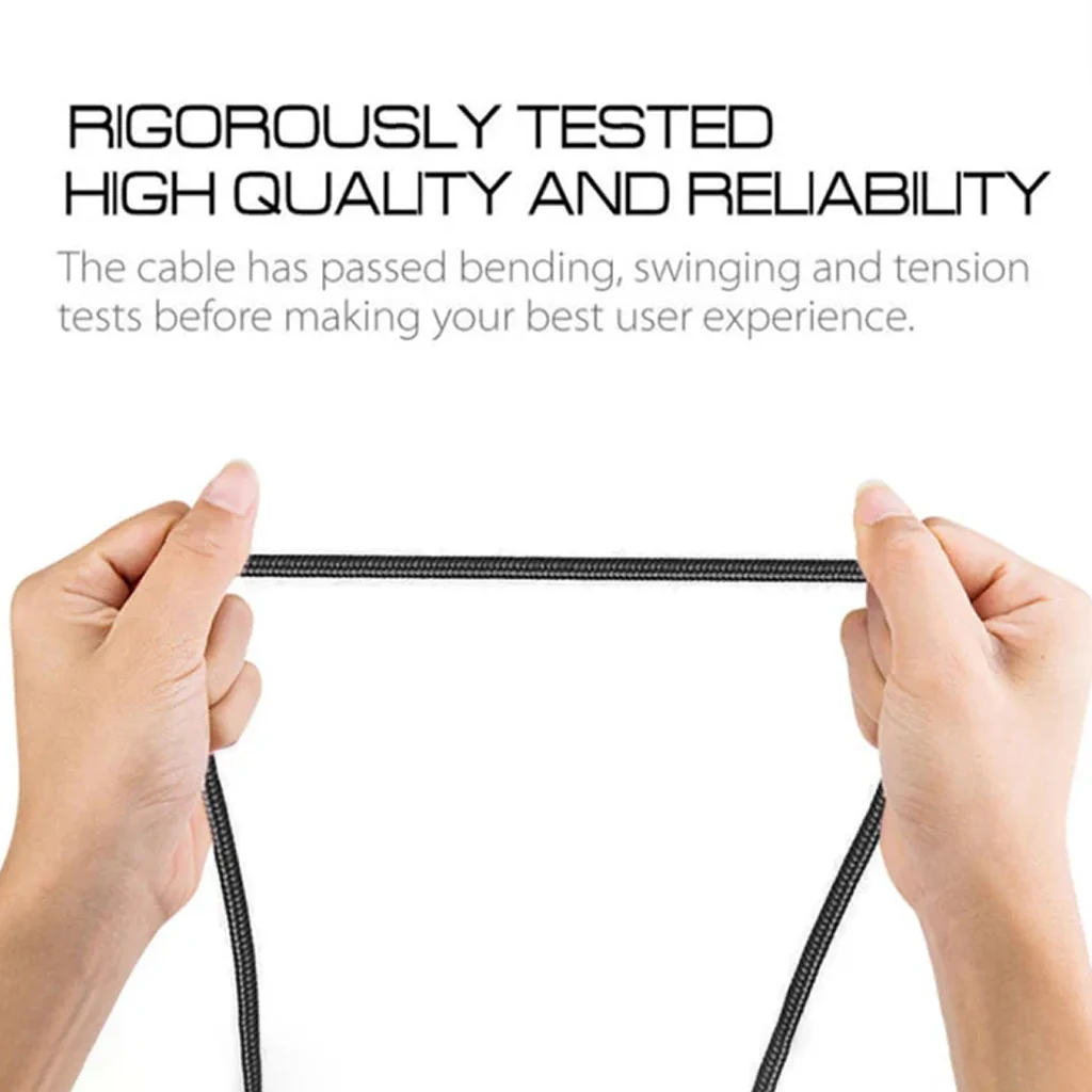 TECPHILE 100W PD Charging Nylon Cable for Lenovo Laptop - Image 17