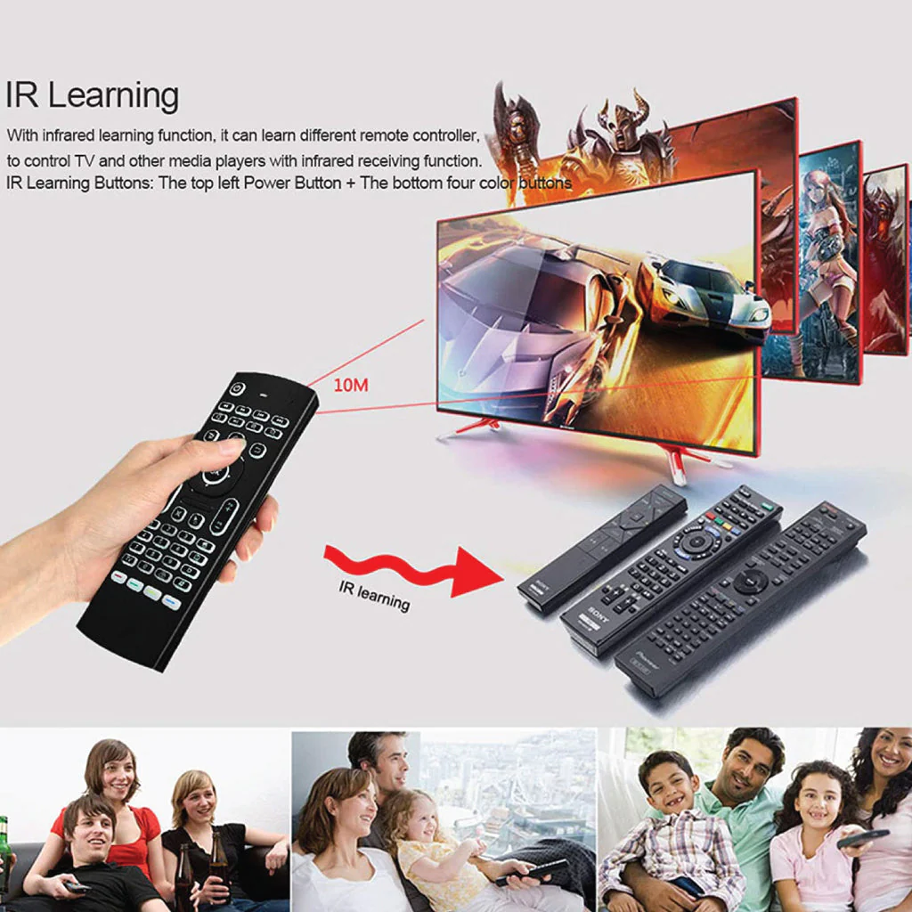TECPHILE - MX3MBL Wireless Air Mouse (Demo Unit) - Image 4
