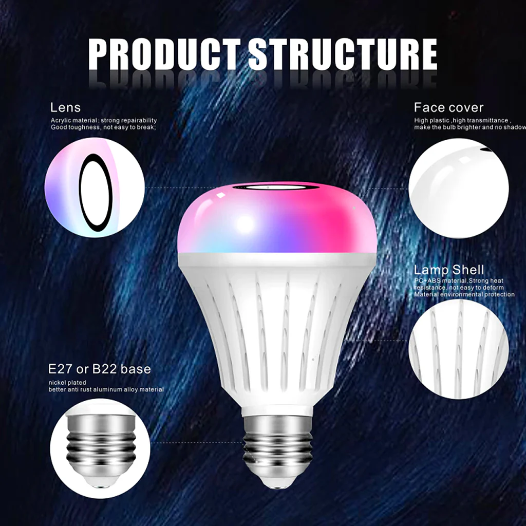 TECPHILE - NX SK27 RGB Smart Star Light Led Bulb - Image 10