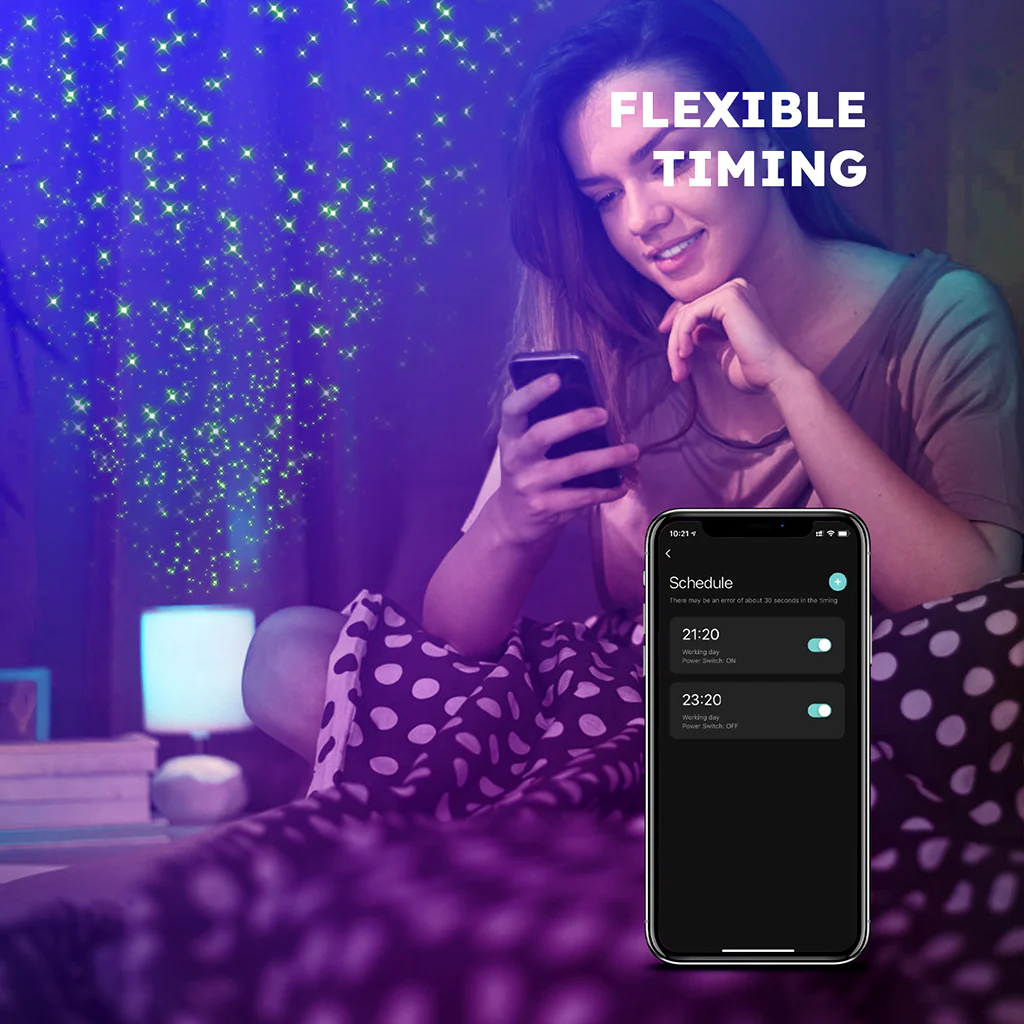 TECPHILE - NX SK27 RGB Smart Star Light Led Bulb - Image 6
