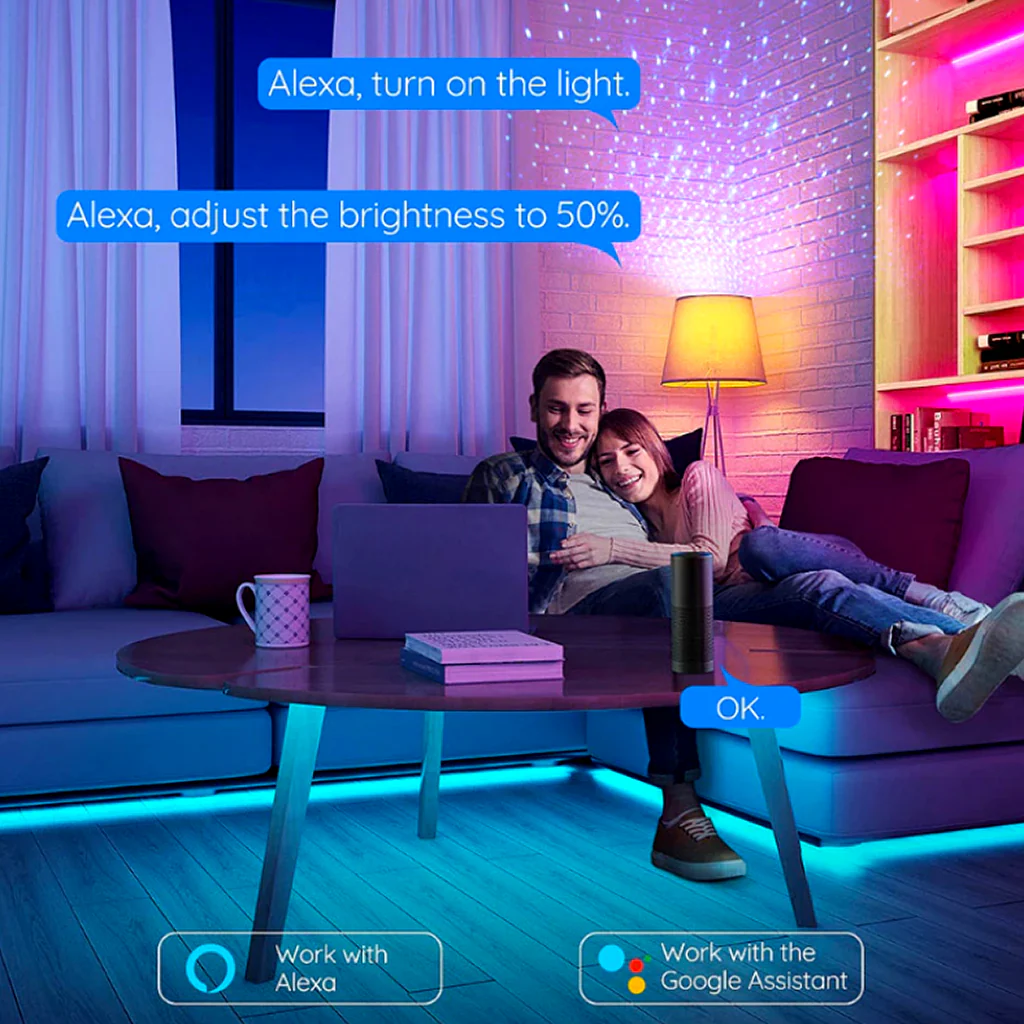 TECPHILE - NX SK27 RGB Smart Star Light Led Bulb - Image 9
