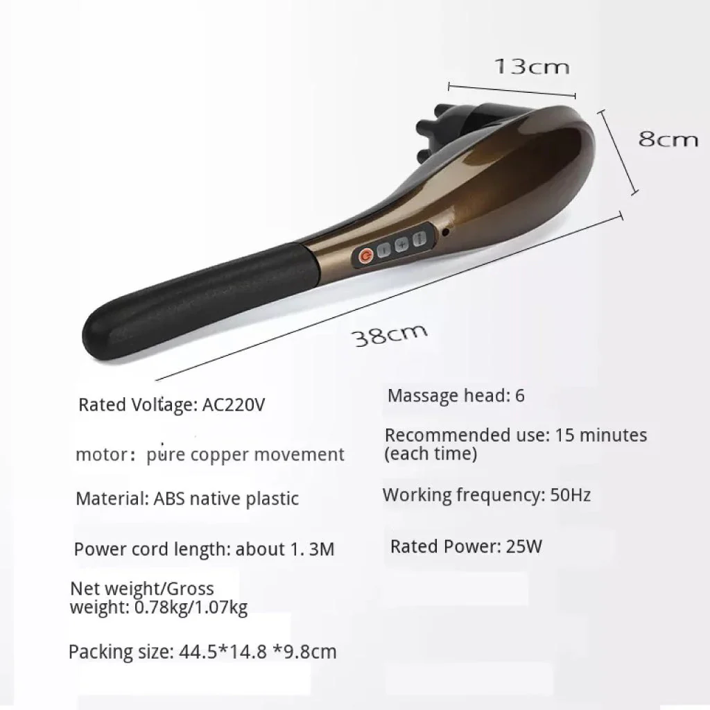 TECPHILE -  P0442 Wireless HandHeld  Massage Hammer - Image 12