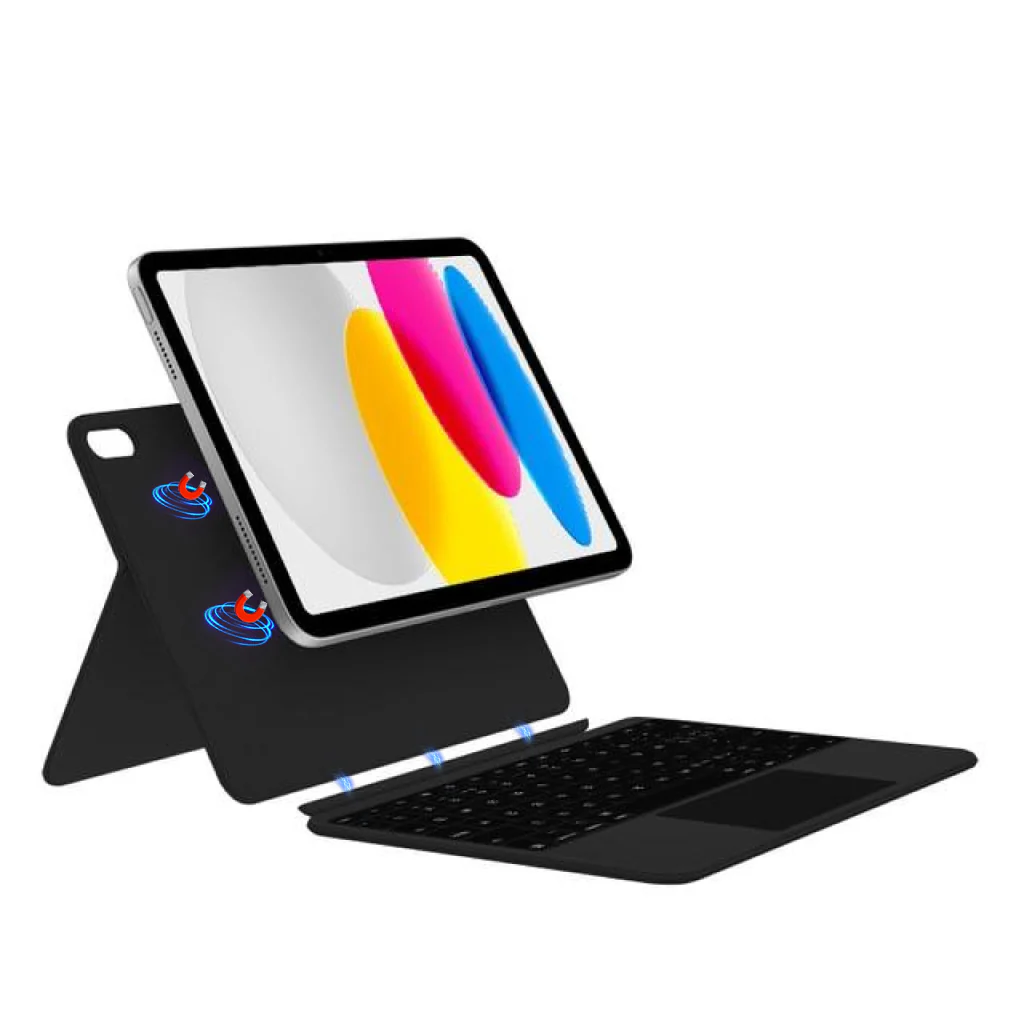 TECPHILE - P109 Magnetic Wireless Keyboard Case for iPad - Image 18