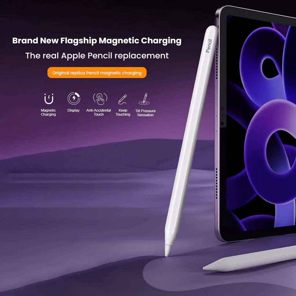TECPHILE P2 Bluetooth iPad Pencil with Wireless Charging - Image 2