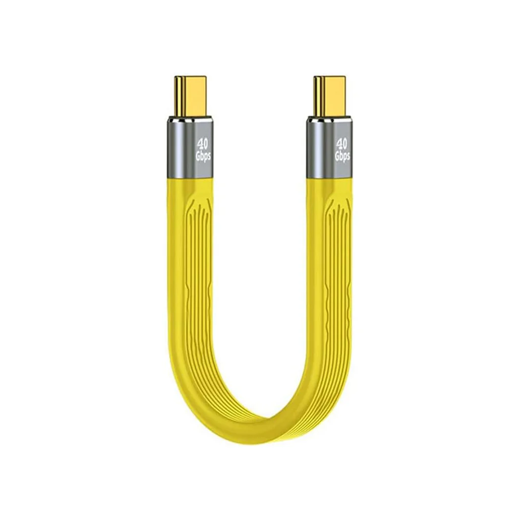 TECPHILE - PD100W 40Gbps Type C Male to Type C Male FPC Cable