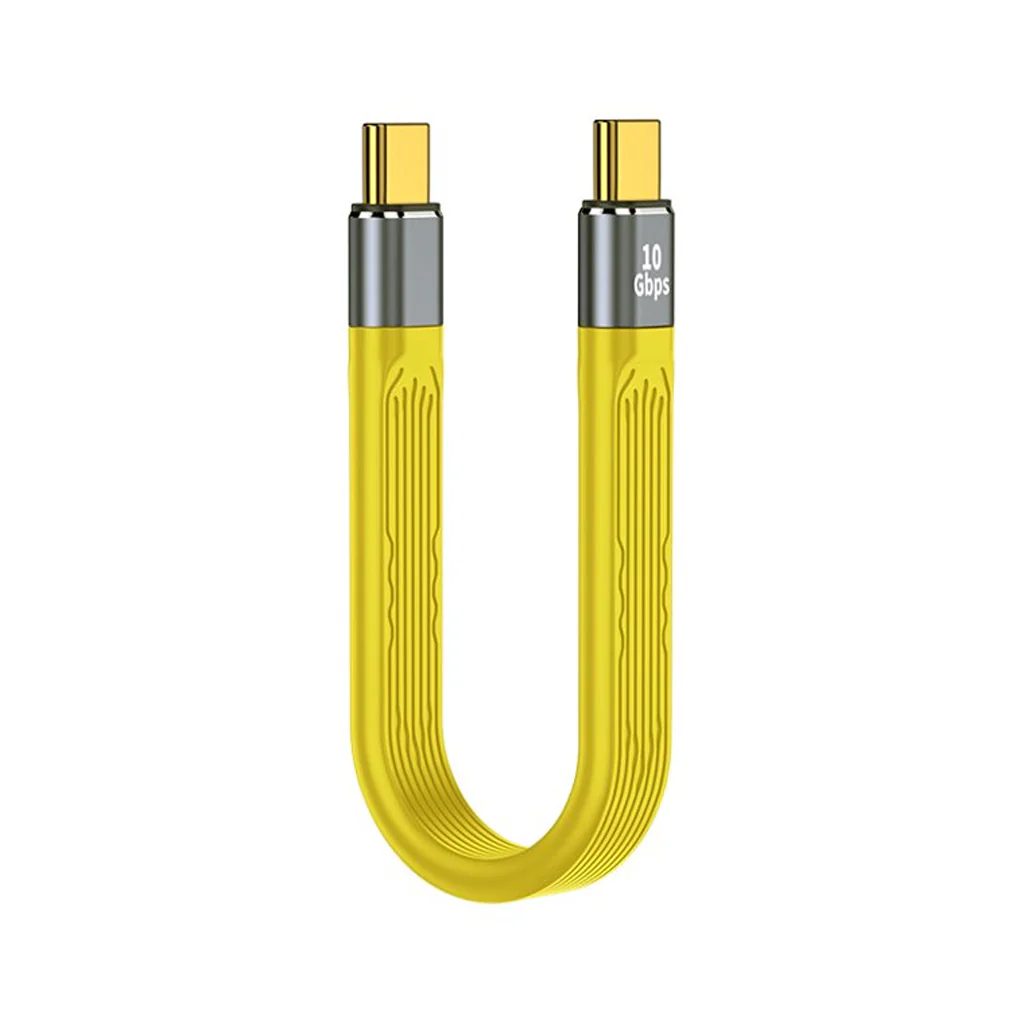 TECPHILE - PD60W 10Gbps Type C Male to Type C Male FPC Cable