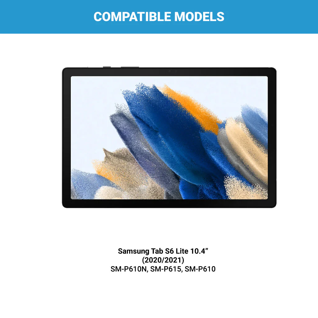 TECPHILE - PS-P610D Wireless Keyboard Case for Samsung Tab S6 Lite - Image 7
