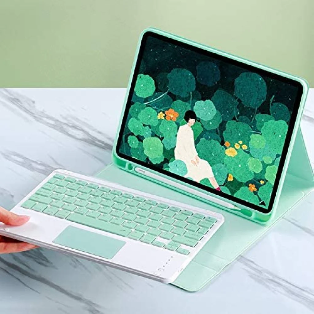 TECPHILE - PS209T Wireless Keyboard Case for iPad - Image 9
