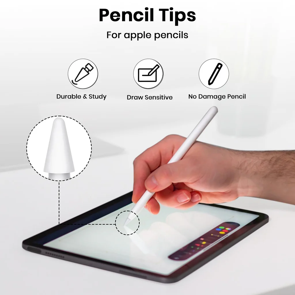 TECPHILE - Replacement Nibs for Apple Pencil Tips - Image 5