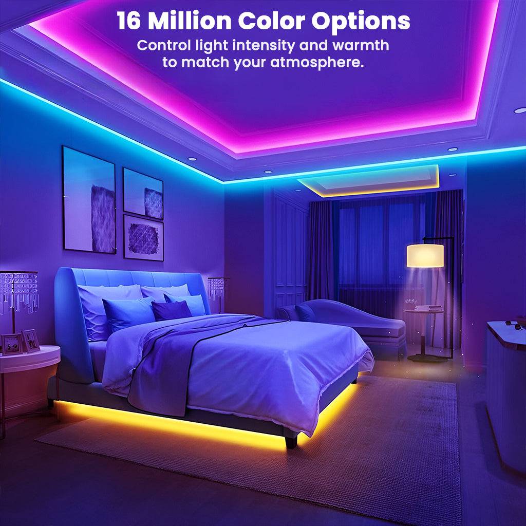TECPHILE - RGB LED Neon Rope Lights with 5V Adapter - Image 2