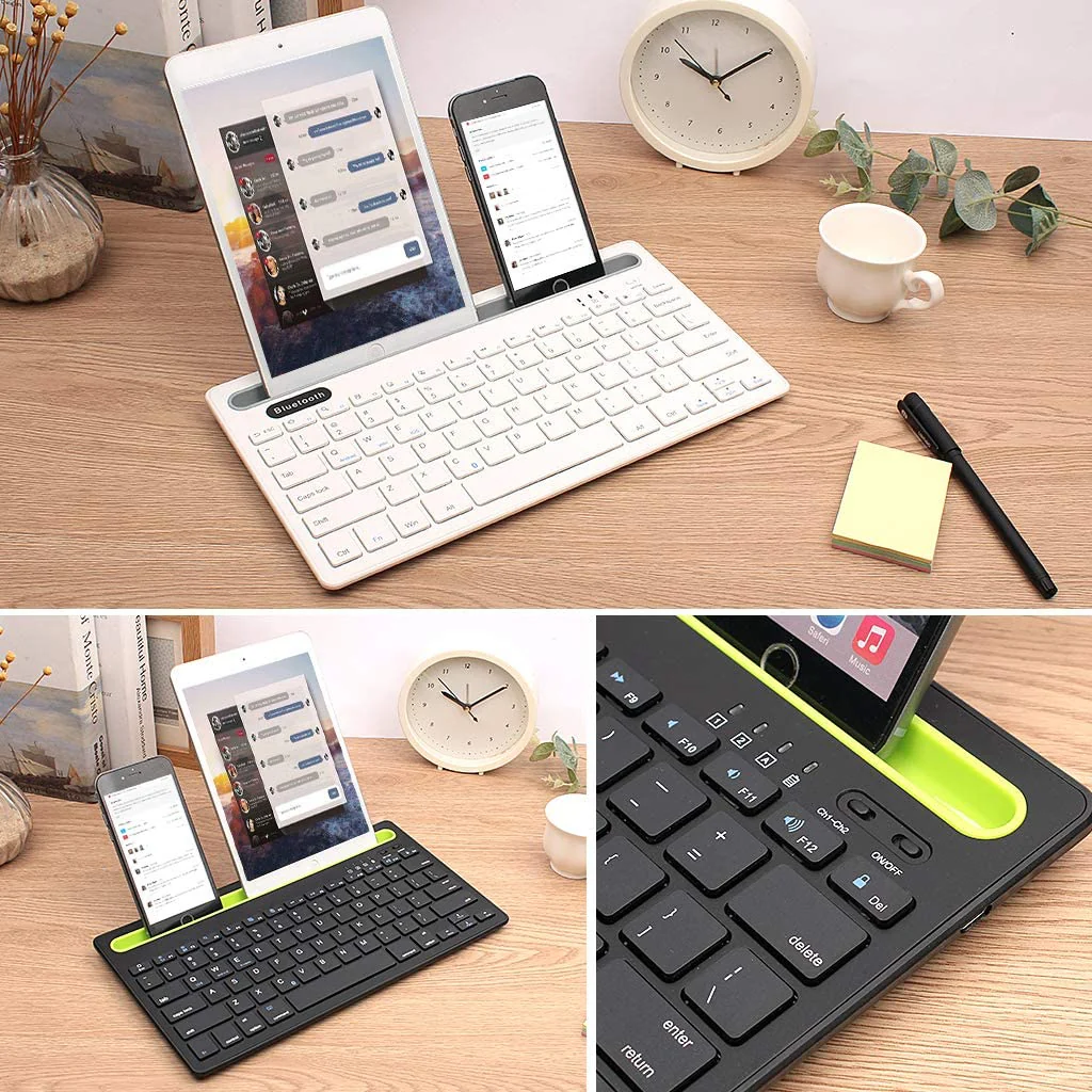 TECPHILE - RK908 Wireless Muti-device Keyboard - Image 14
